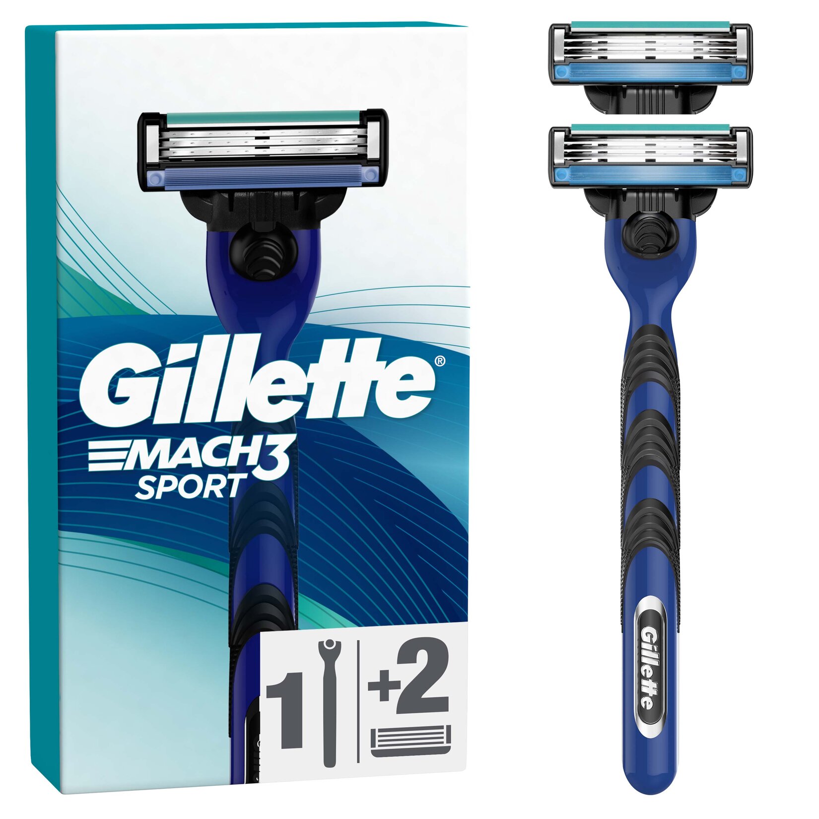Gillette Mach3 Start Tıraş Makinesi + Yedek Tıraş Bıçağı - Görsel 2