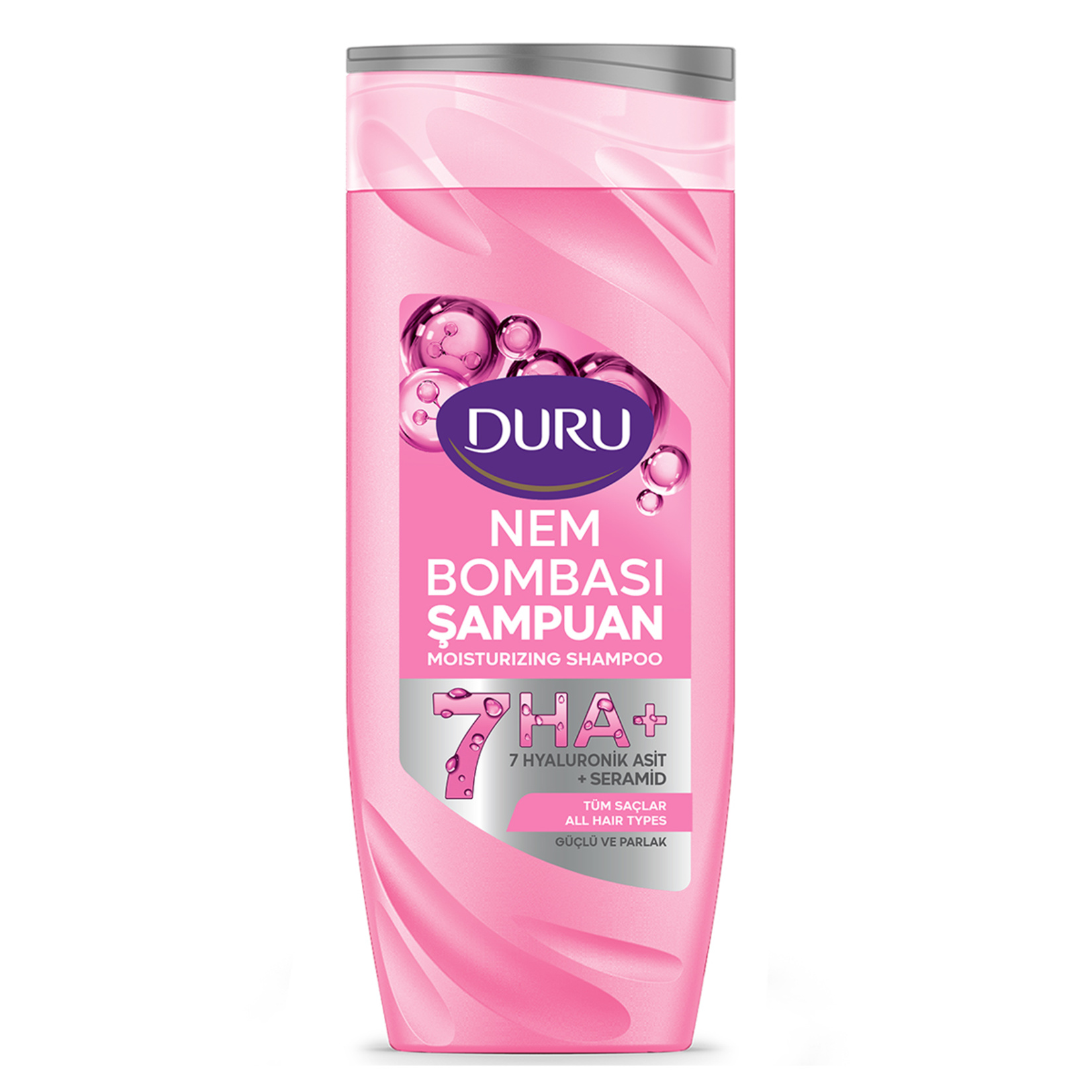 Duru Nem Bombası Güç ve Parlaklık Şampuan 600 Ml