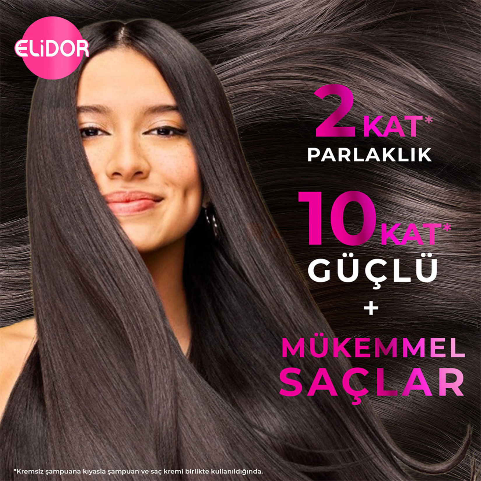 Elidor Saç Bakım Şampuanı Güçlü ve Parlak 400 Ml - Görsel 3