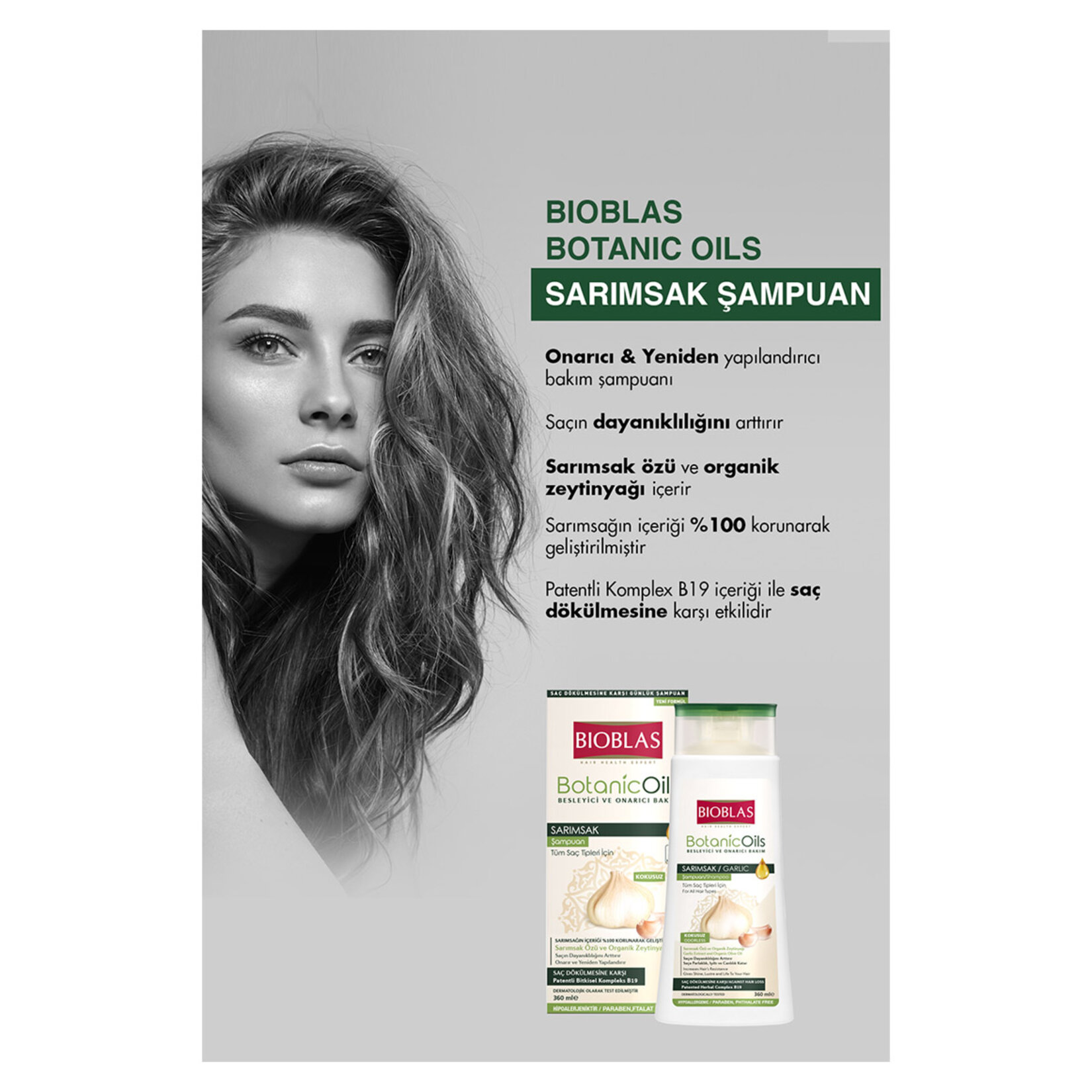 Bioblas Sarımsaklı Şampuan 360 Ml - Görsel 3