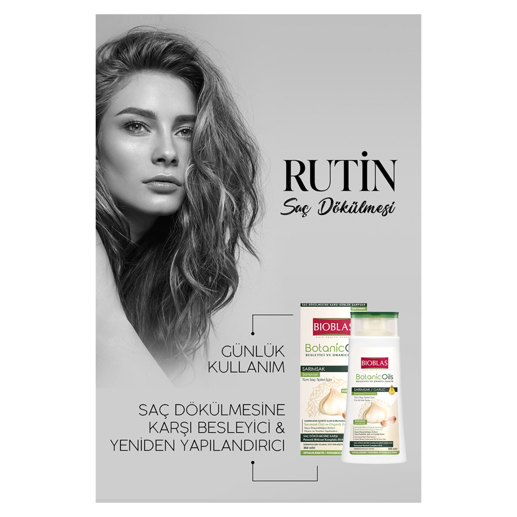 Bioblas Sarımsaklı Şampuan 360 Ml - Görsel 5