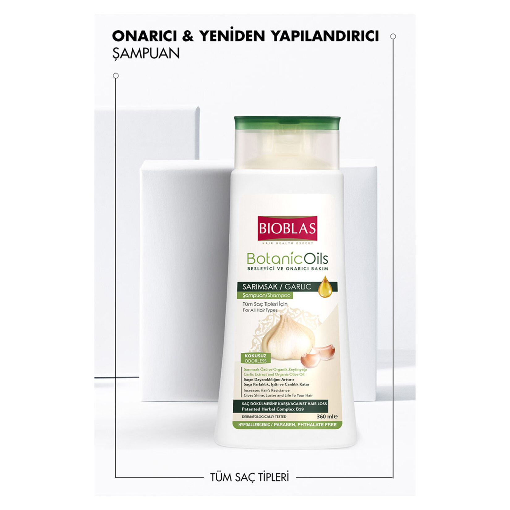 Bioblas Sarımsaklı Şampuan 360 Ml - Görsel 2