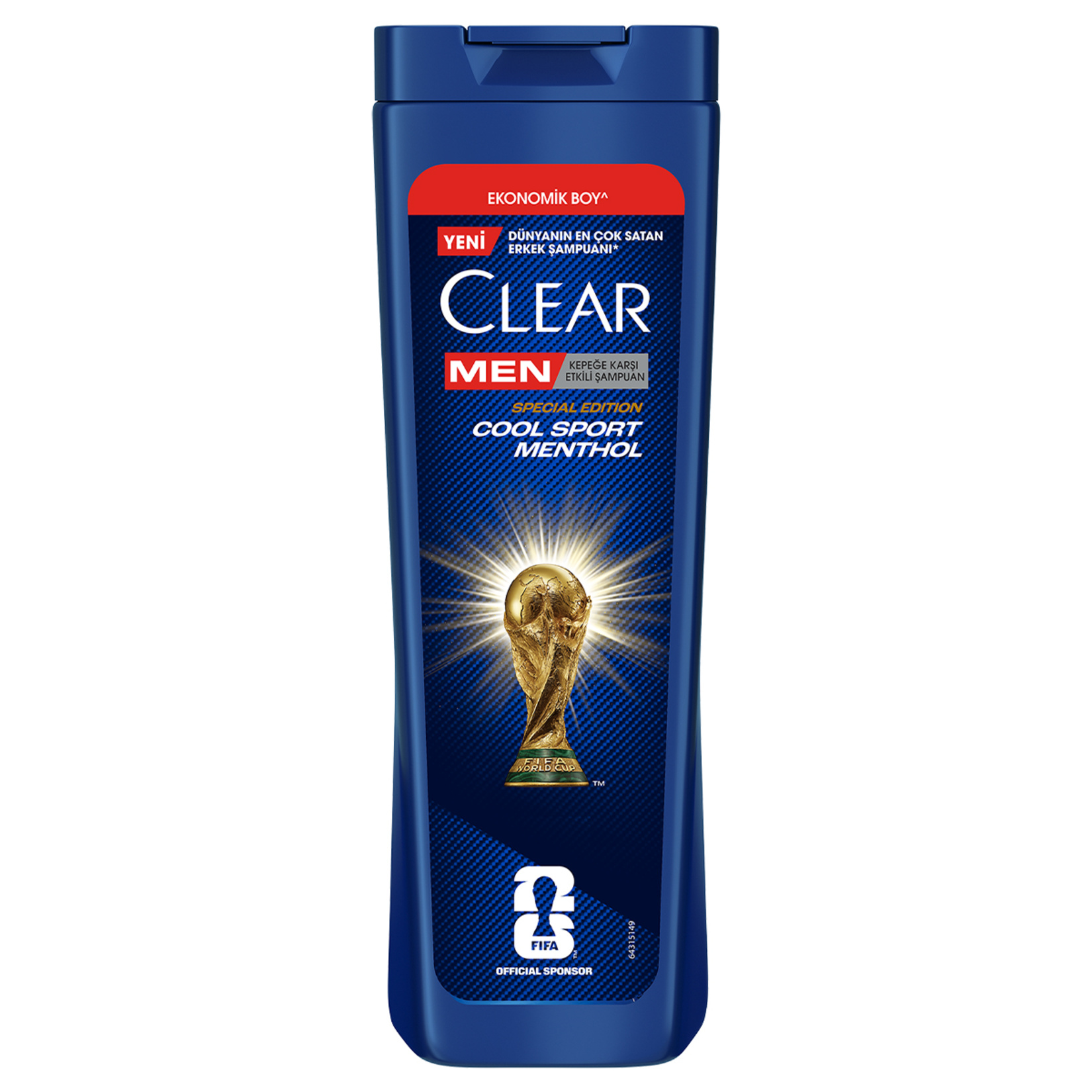 Clear Men Kepeğe Karşı Etkili Şampuan Cool Sport Menthol 600 Ml - Görsel 1