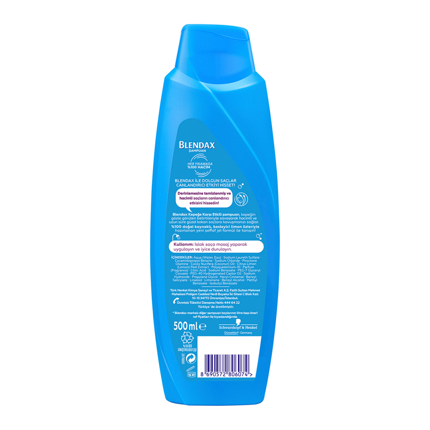 Blendax Kepeğe Karşı Etkili Şampuan 500 Ml - Görsel 2