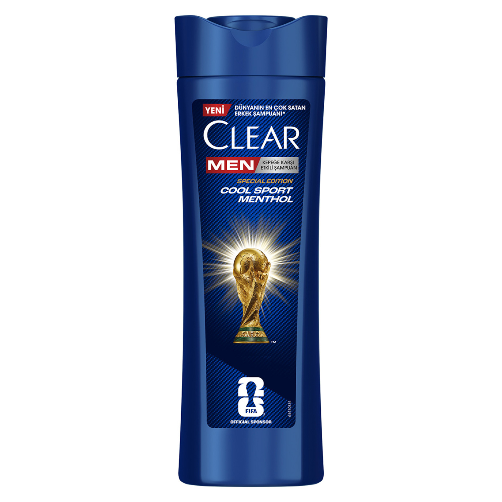 Clear Men Kepeğe Karşı Etkili Şampuan Cool Sport Menthol Ferahlatıcı Mentol Etkisi 350 ml - Görsel 1