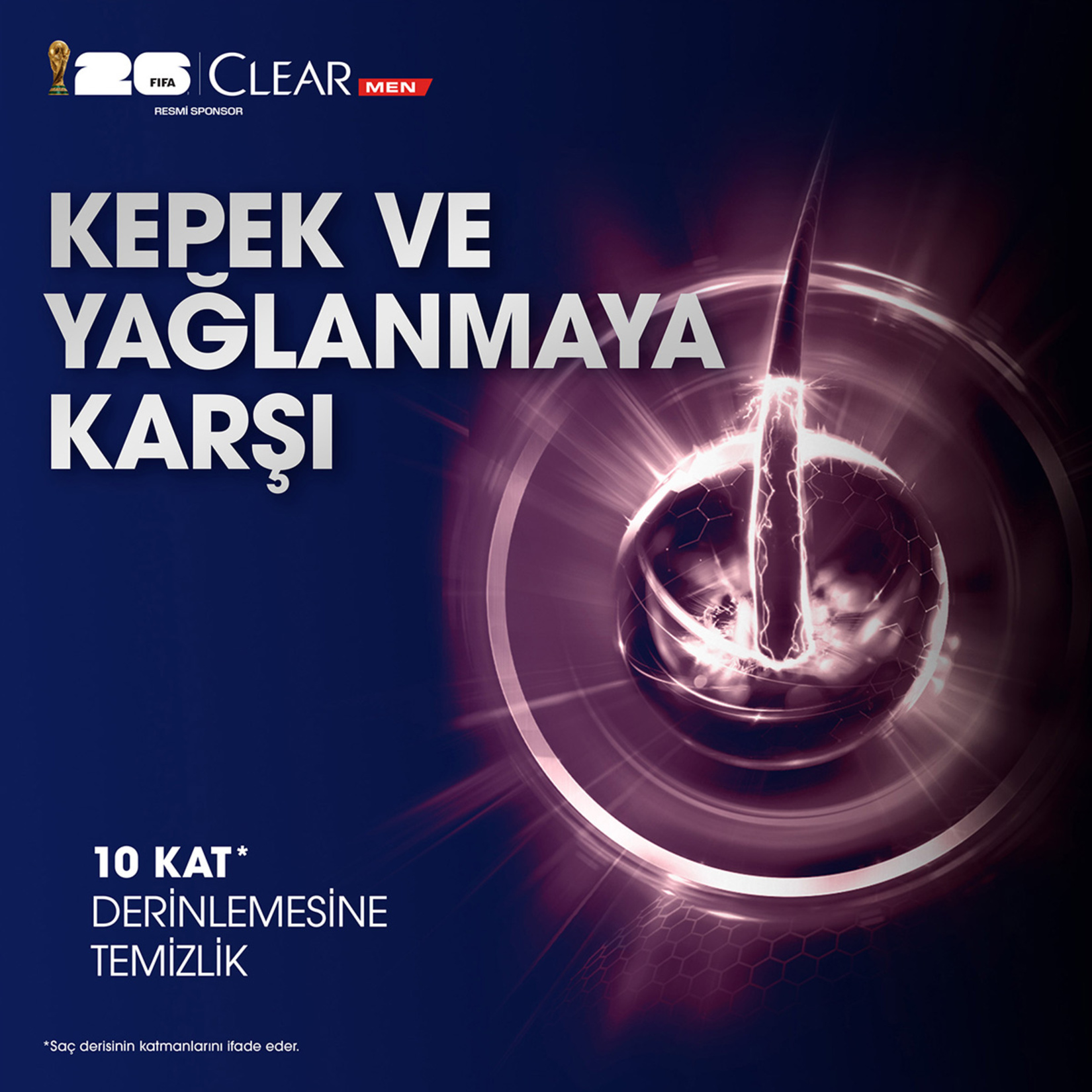 Clear Men Legend CR7 Kepeğe Karşı Etkili Şampuan 350 ml - Görsel 4