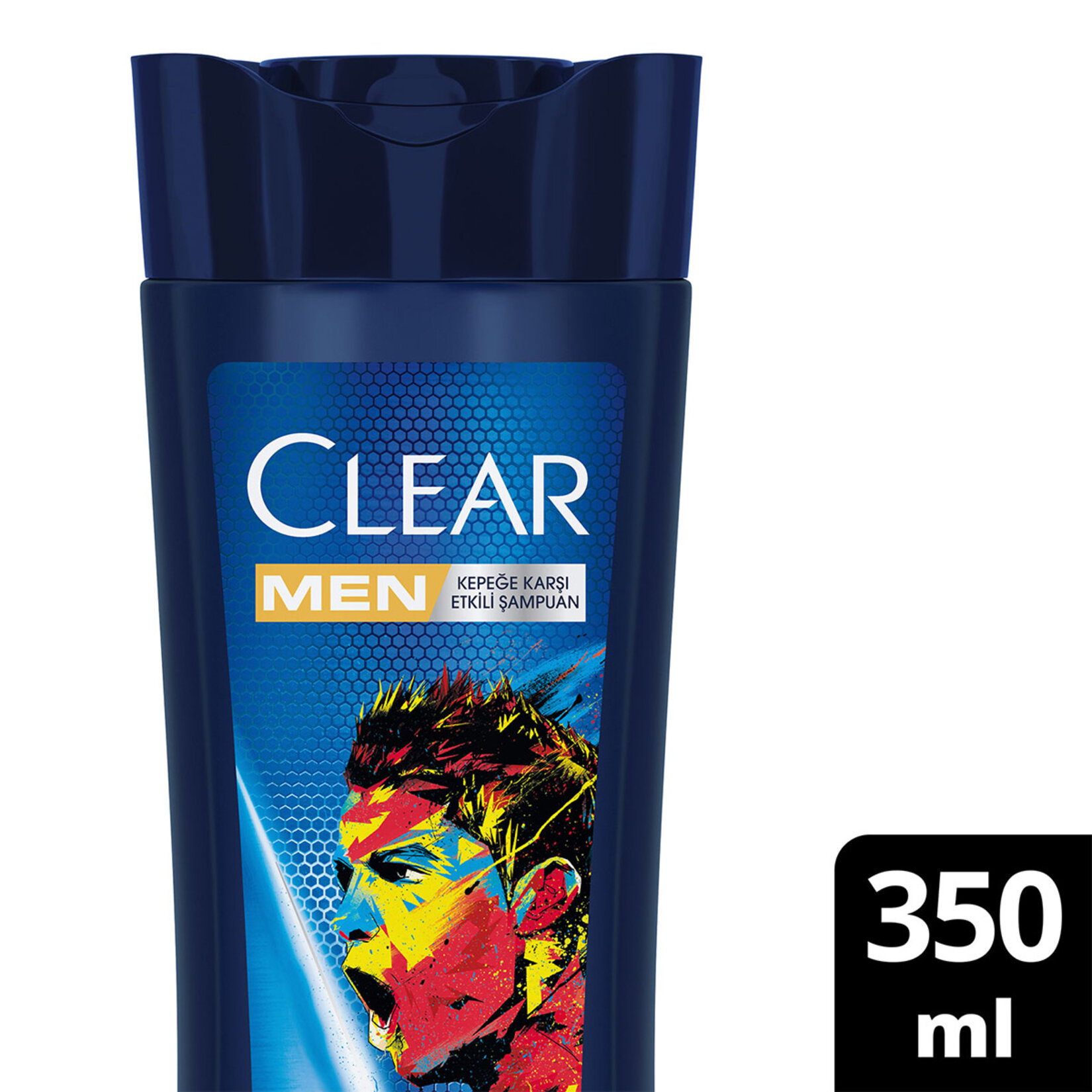 Clear Men Kepeğe Karşı Etkili Şampuan Legend By CR7 Cristiano Ronaldo 350 ml - Görsel 2