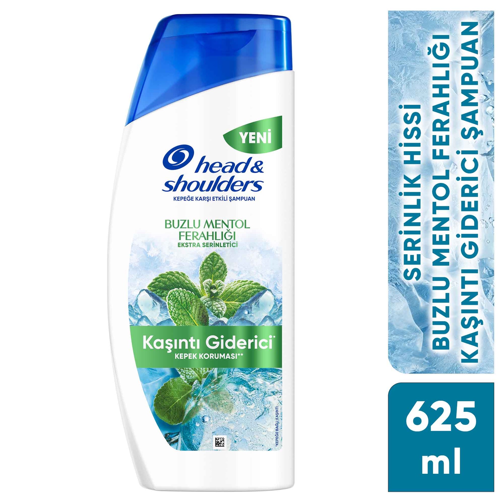 Head & Shoulders Buzlu Mentol Ferahlığı Şampuan 625 Ml - Görsel 2
