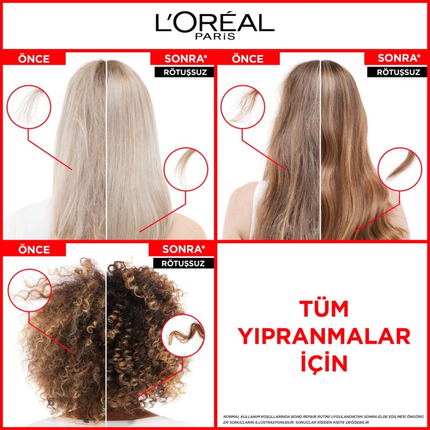 Bond Repair Tüm Yıpranmalar için Saç Bağlarını Yeniden Oluşturan Şampuan Öncesi Kurtarıcı Bakım 200ML - Görsel 5