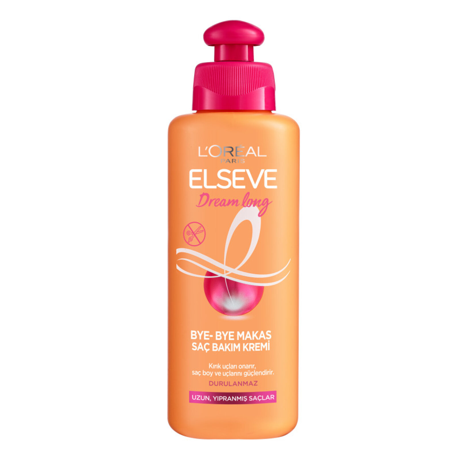 L'Oréal Paris Elseve Dream Long Bye-Bye Makas Saç Bakım Kremi 200 Ml - Görsel 1