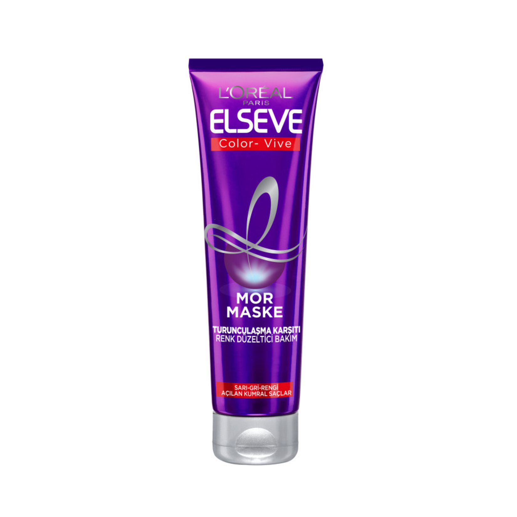 L'Oréal Paris Elseve Turunculaşma Karşıtı Renk Düzeltici Mor Maske 150 Ml - Görsel 1