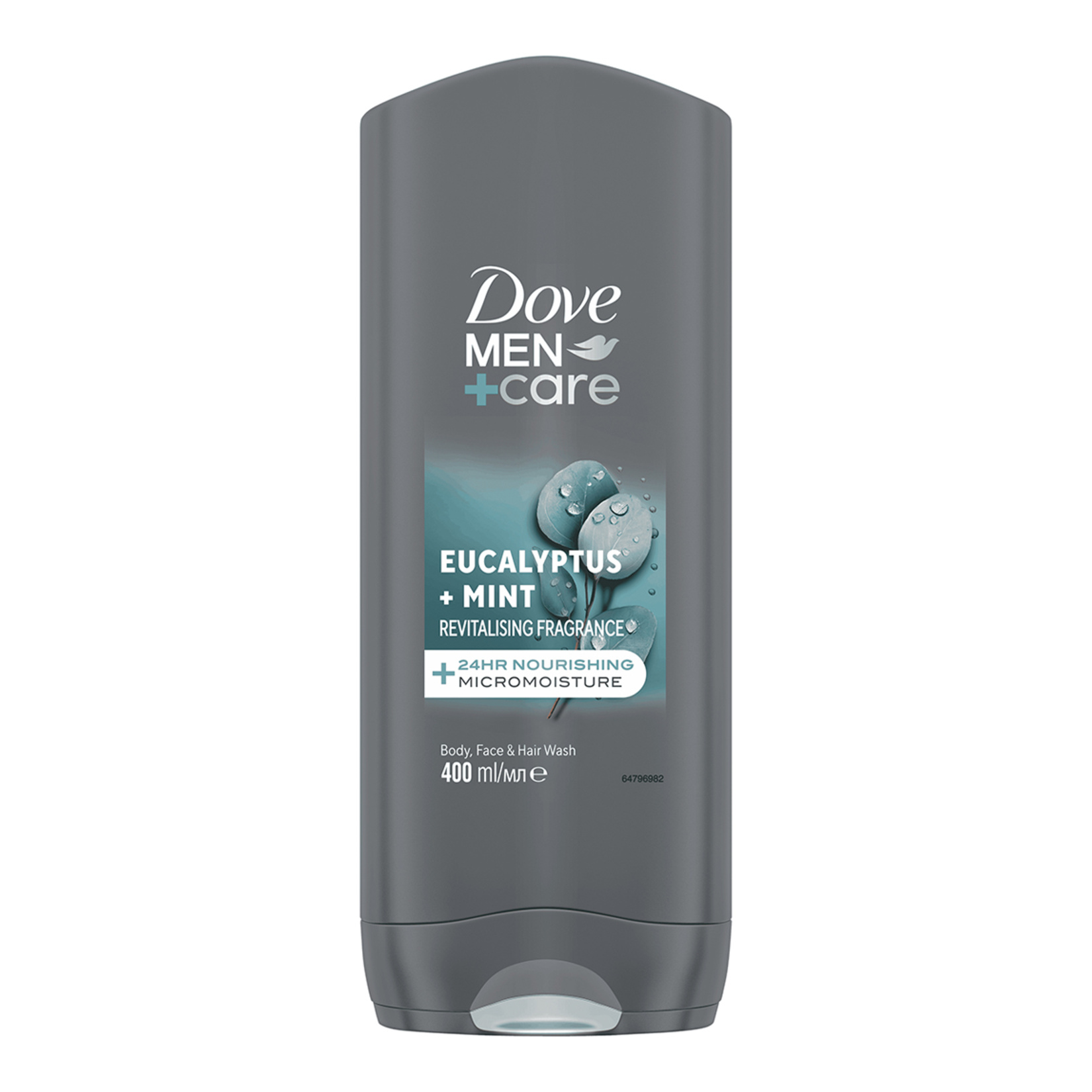 Dove Men +Care Eucalyptus + Mınt Duş Jeli 400 Ml - Görsel 1