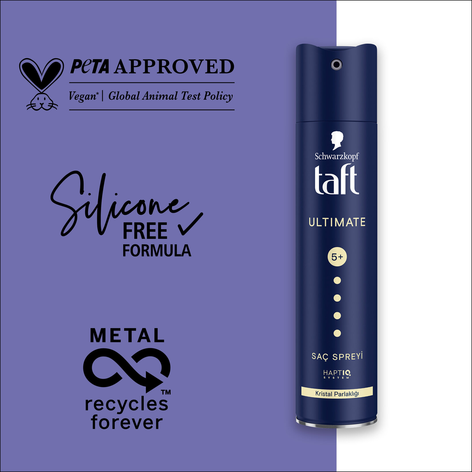 Taft Saç Spreyi Ultimate 250 Ml - Görsel 4