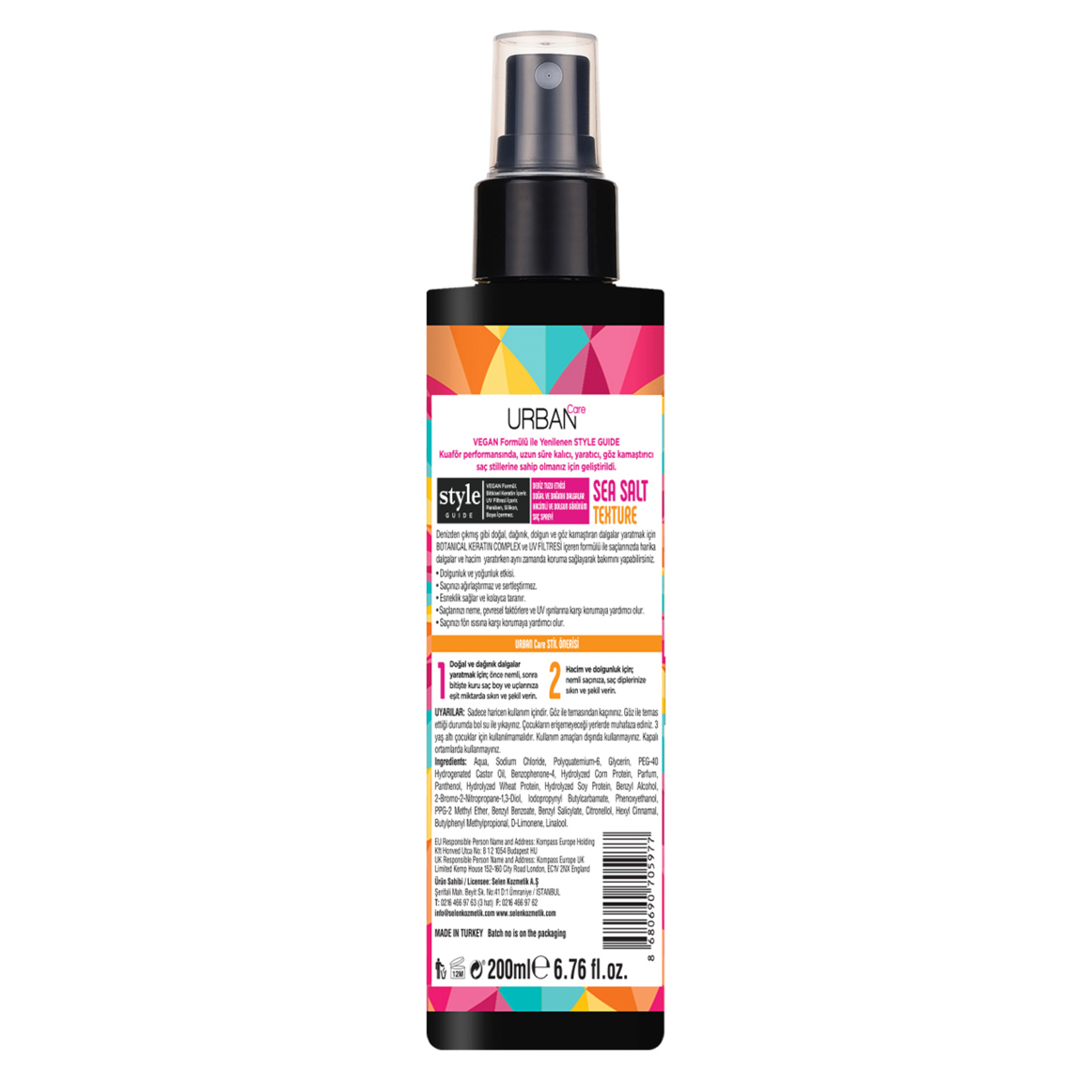 Urban Care Style Guide Sea Salt Saç Spreyi 200 Ml - Görsel 2
