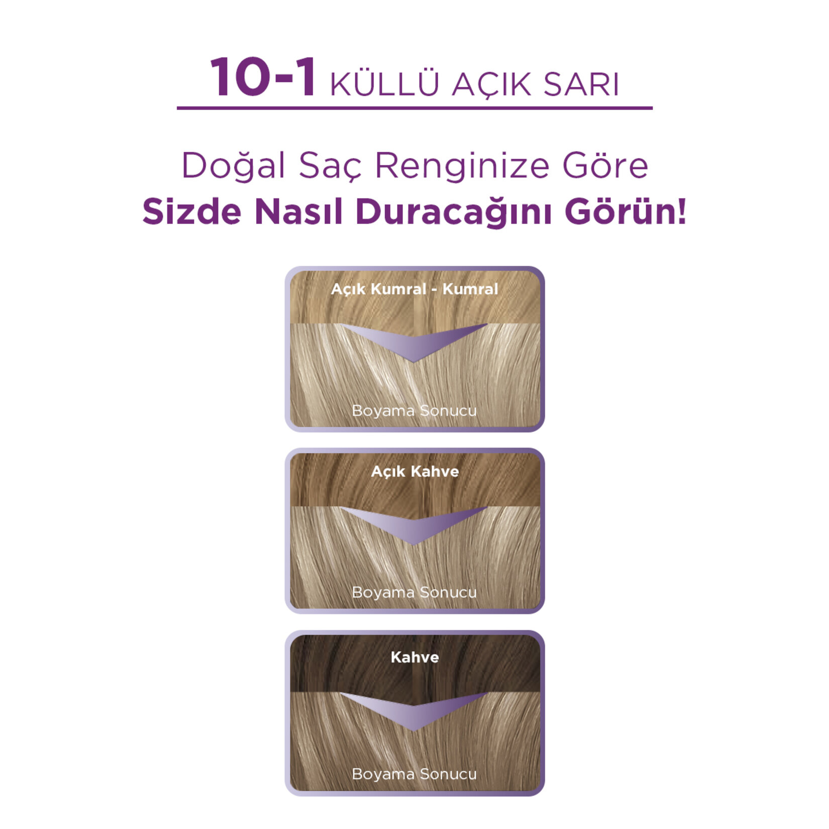 Palette Göz Alıcı Renkler 10-1 Küllü Açık Sarı Renk Açıcı Saç Boyası 110 Ml - Görsel 2