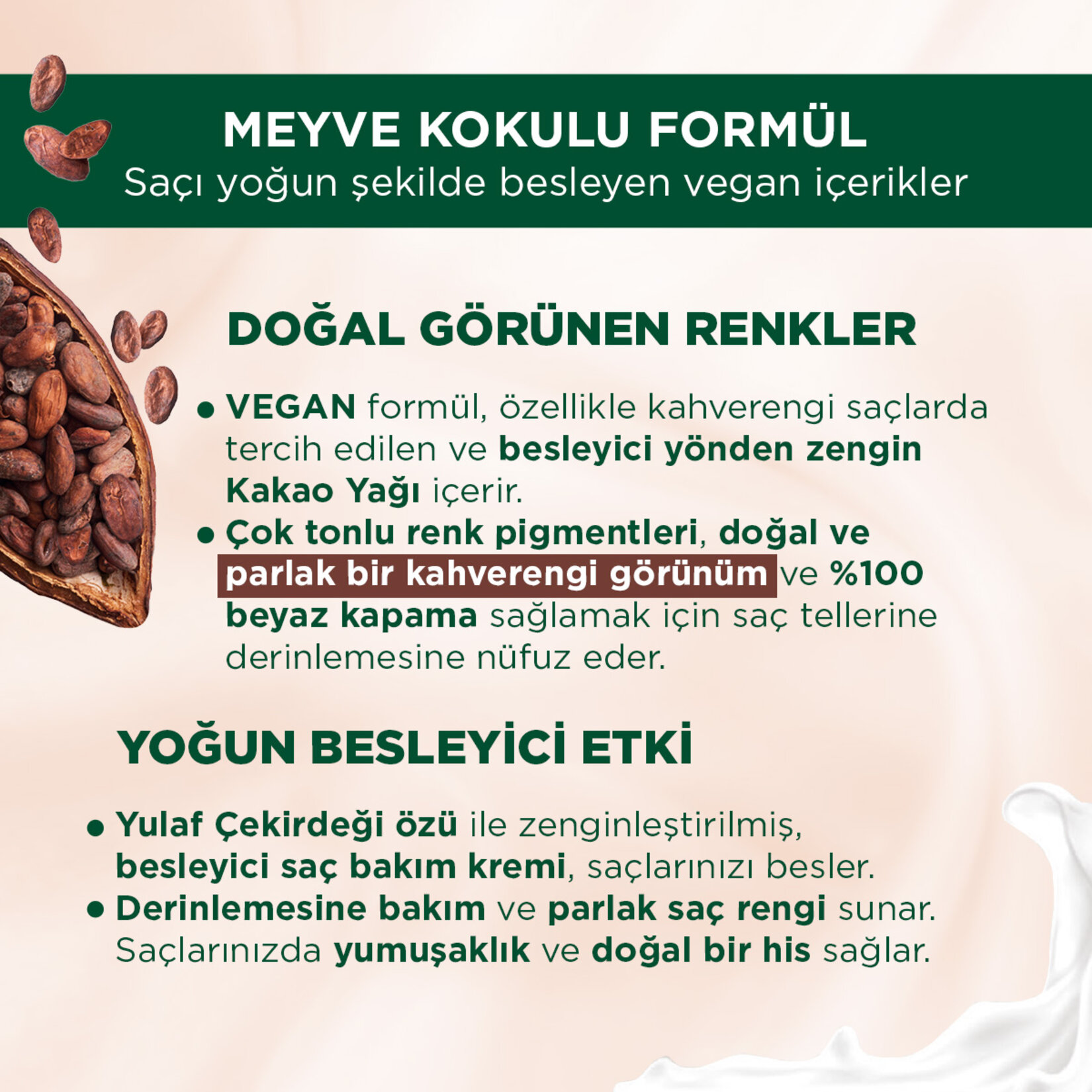Palette Kalıcı Doğal Renkler 5-0 Açık Kahve Saç Boyası 110 Ml - Görsel 5