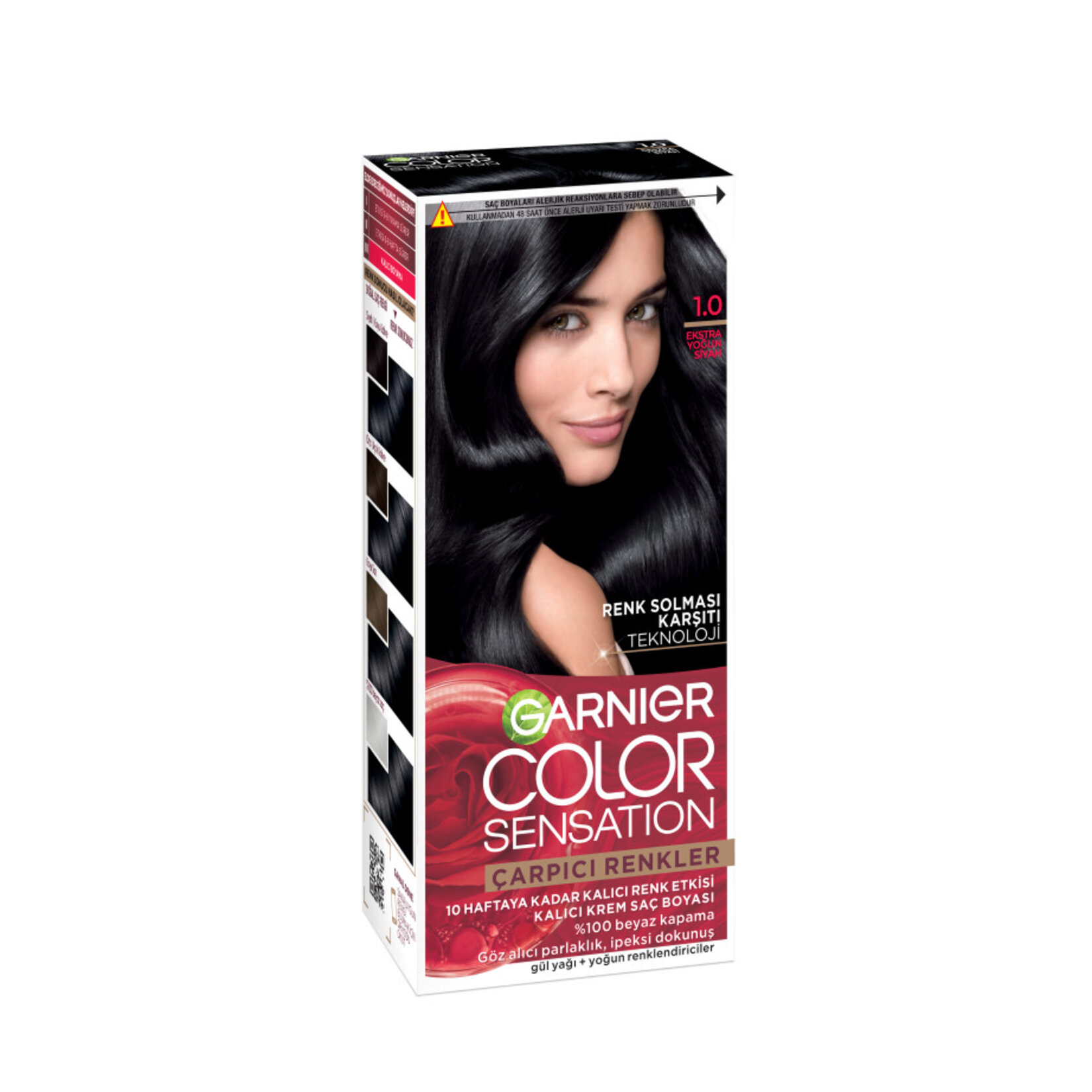 Garnier Çarpıcı Renkler 1.0 Ekstra Yoğun Siyah - Görsel 1