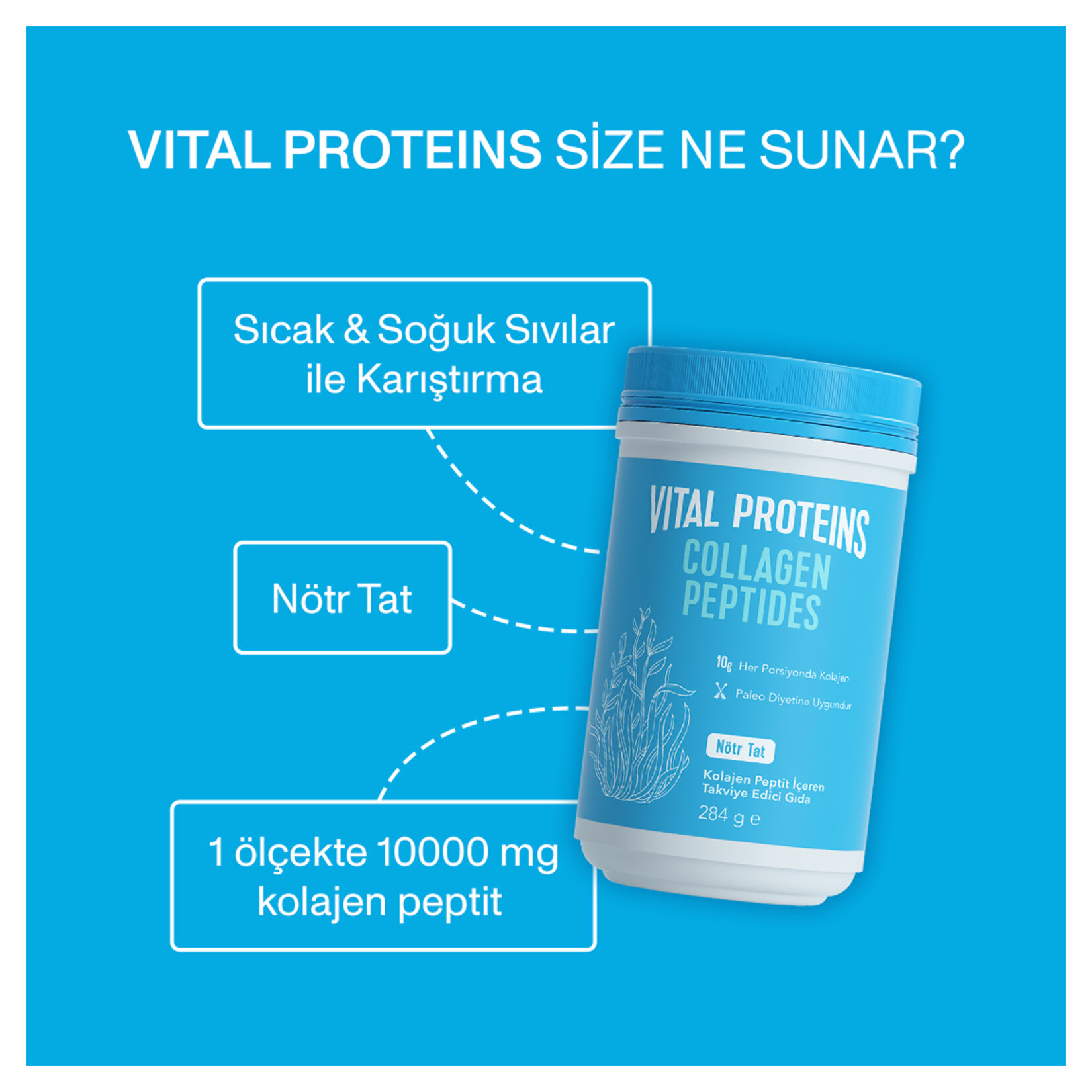Vital Proteins Collagen Peptides 284 G - Görsel 4