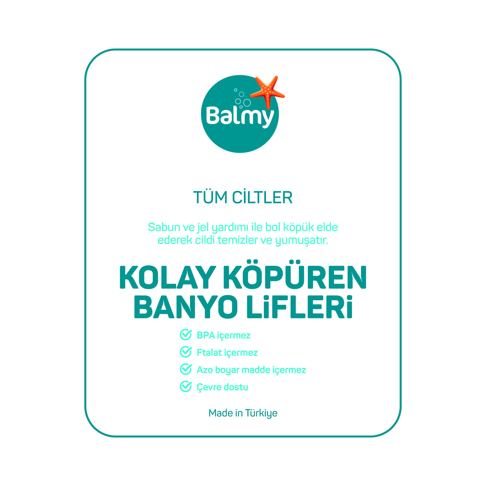 Balmy 3'lü Banyo Lifi Seyahat Seti - Görsel 4