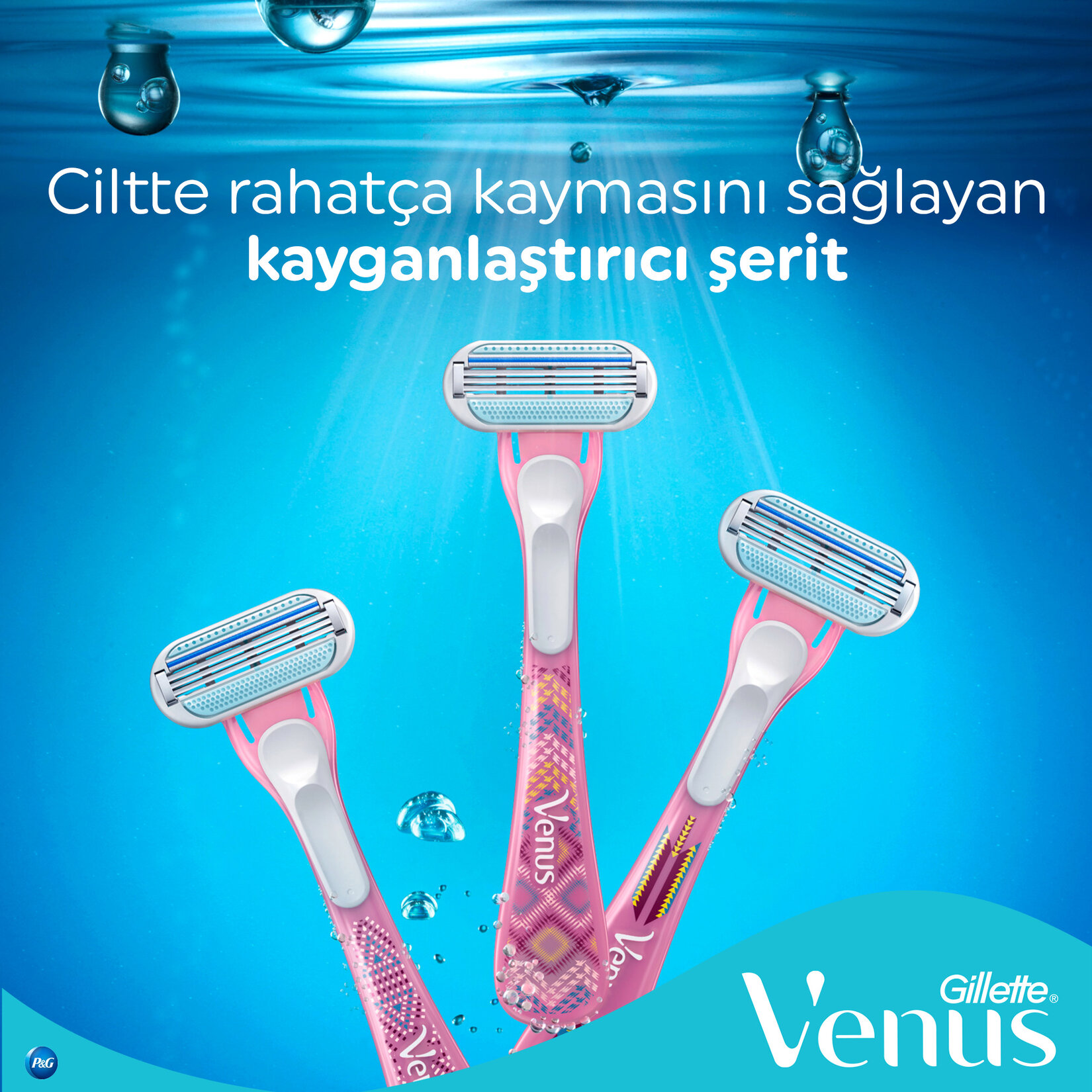 Gillette Venus Tıraş Makinesi Treasure Pembe - Görsel 4