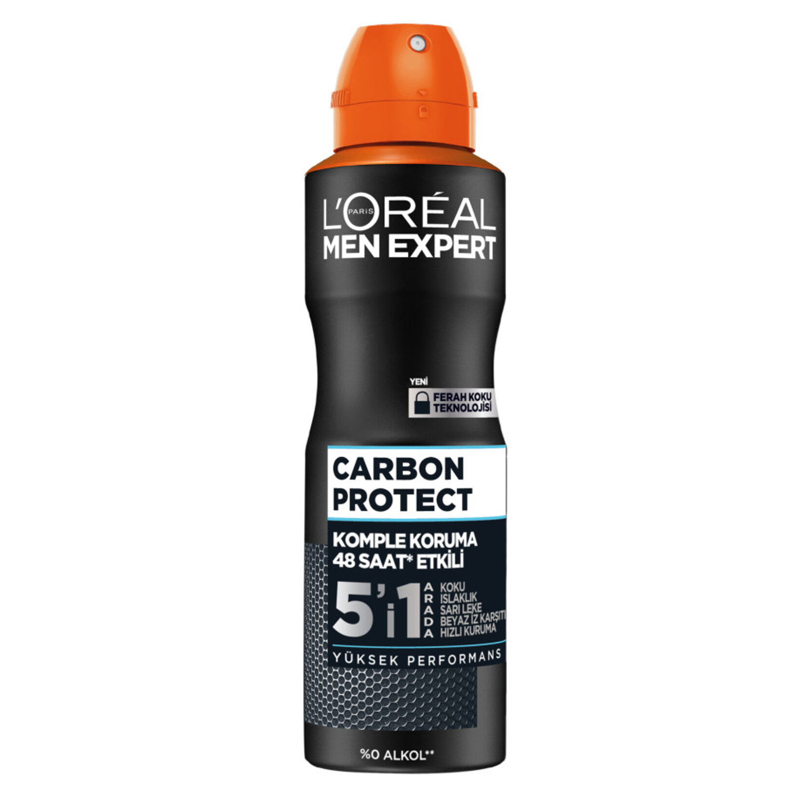 L'Oréal Paris Men Expert Carbon Protect Anti Perspirant Deodorant 150 Ml - Görsel 1