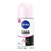 NIVEA Kadın Roll-On Deodorant Black&White Invisible Clear 50 Ml - Görsel 1