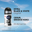 NIVEA MEN Erkek Roll-on Deodorant Black&White Invisible Original 72 Saat Anti-perspirant Koruma 50ml - Görsel 5