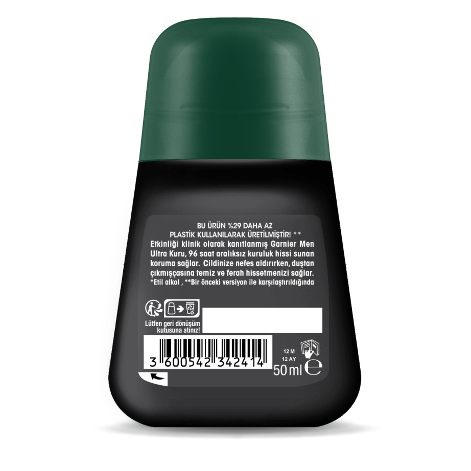 Garnier Men Ultra Kuru Roll-on Deodorant - Görsel 2