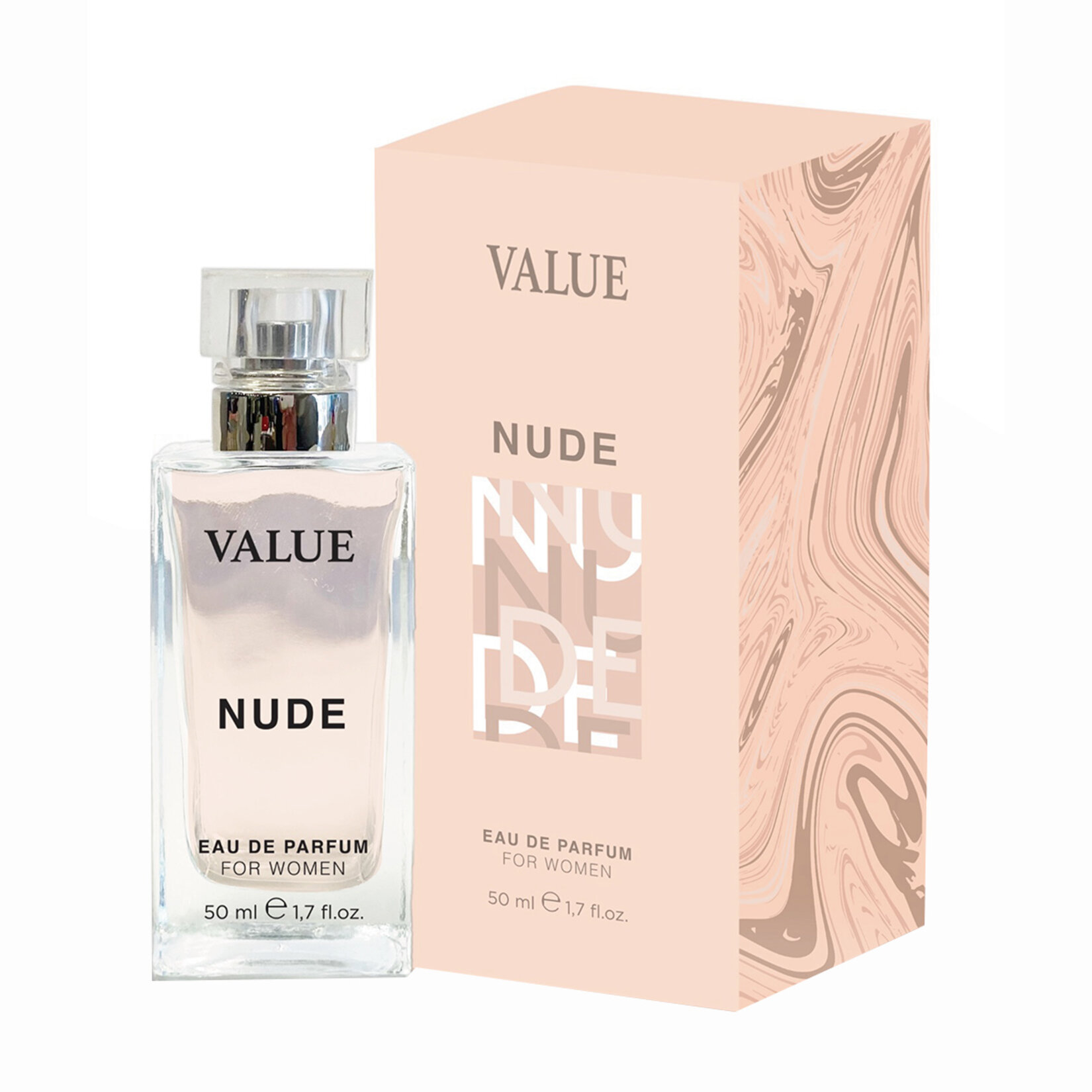 Value Nude Eau De Parfum For Women 50 Ml