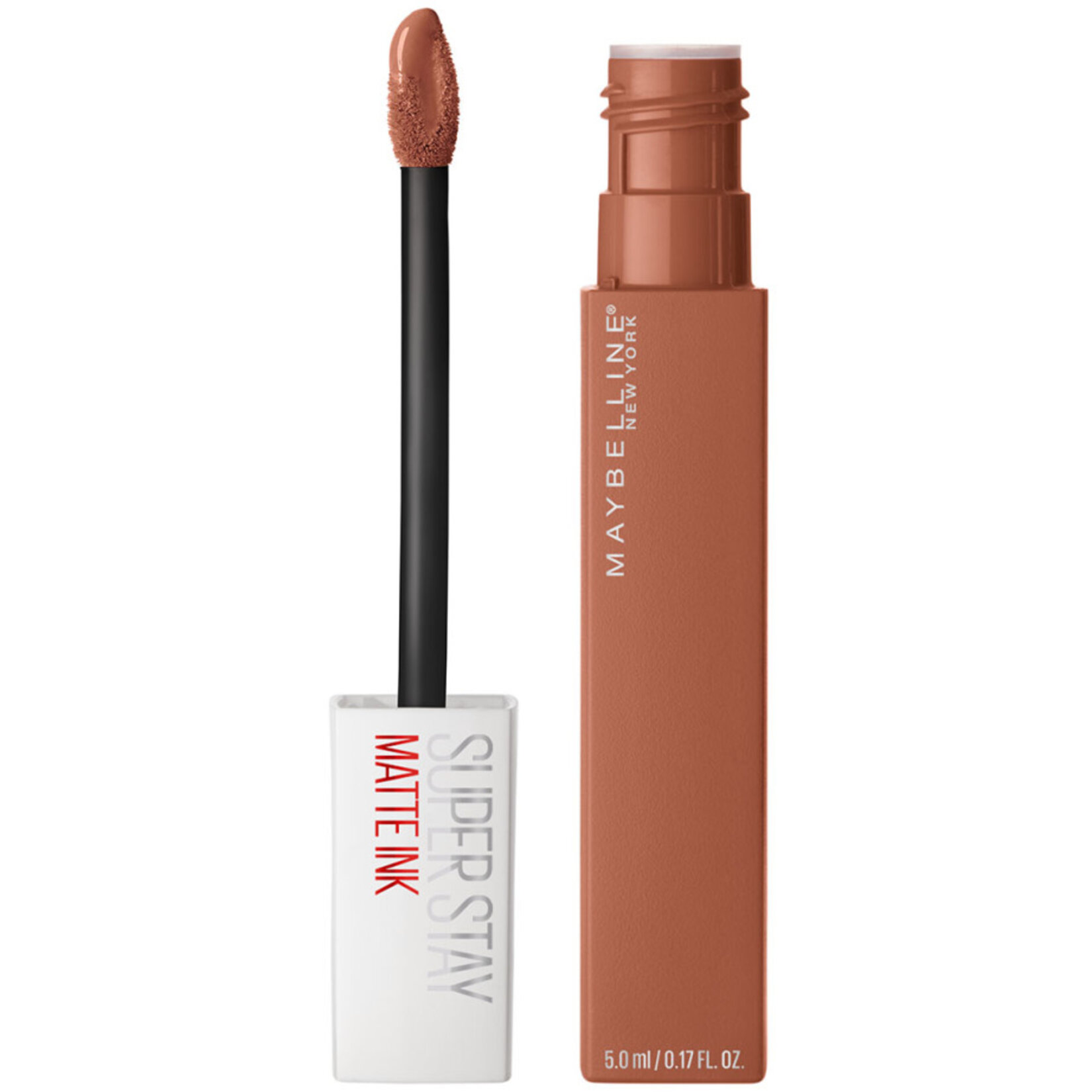 Maybelline New York Super Stay Matte Ink Likit Mat Ruj - 75 Fighter - Kahverengi - Görsel 1