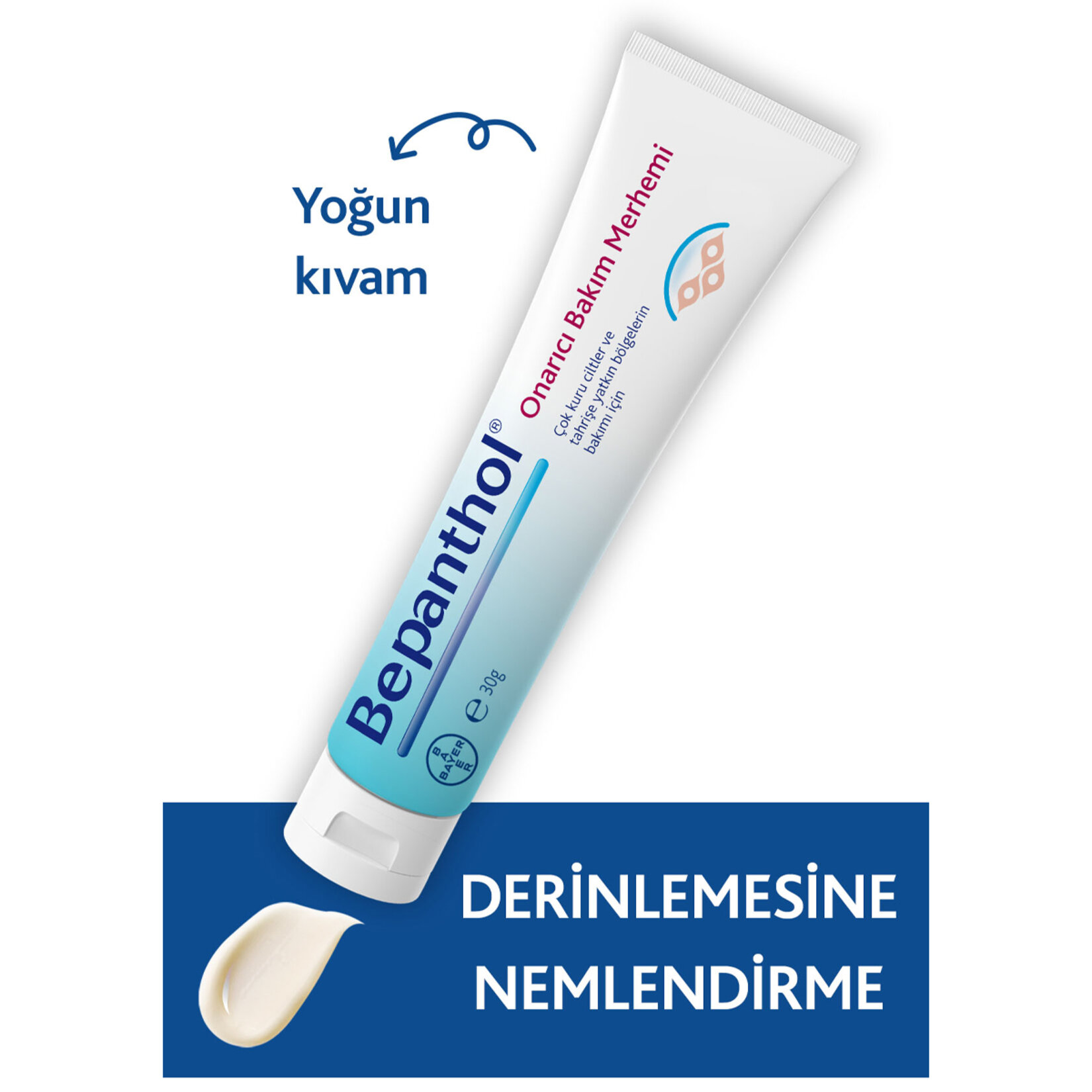 Bepanthol Derma Onarıcı Bakım Merhemi 30 G - Görsel 3