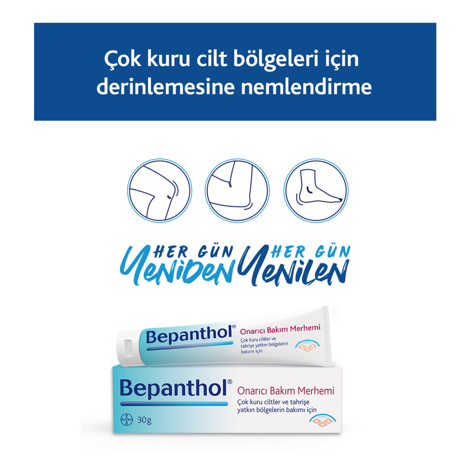Bepanthol Derma Onarıcı Bakım Merhemi 30 G - Görsel 2