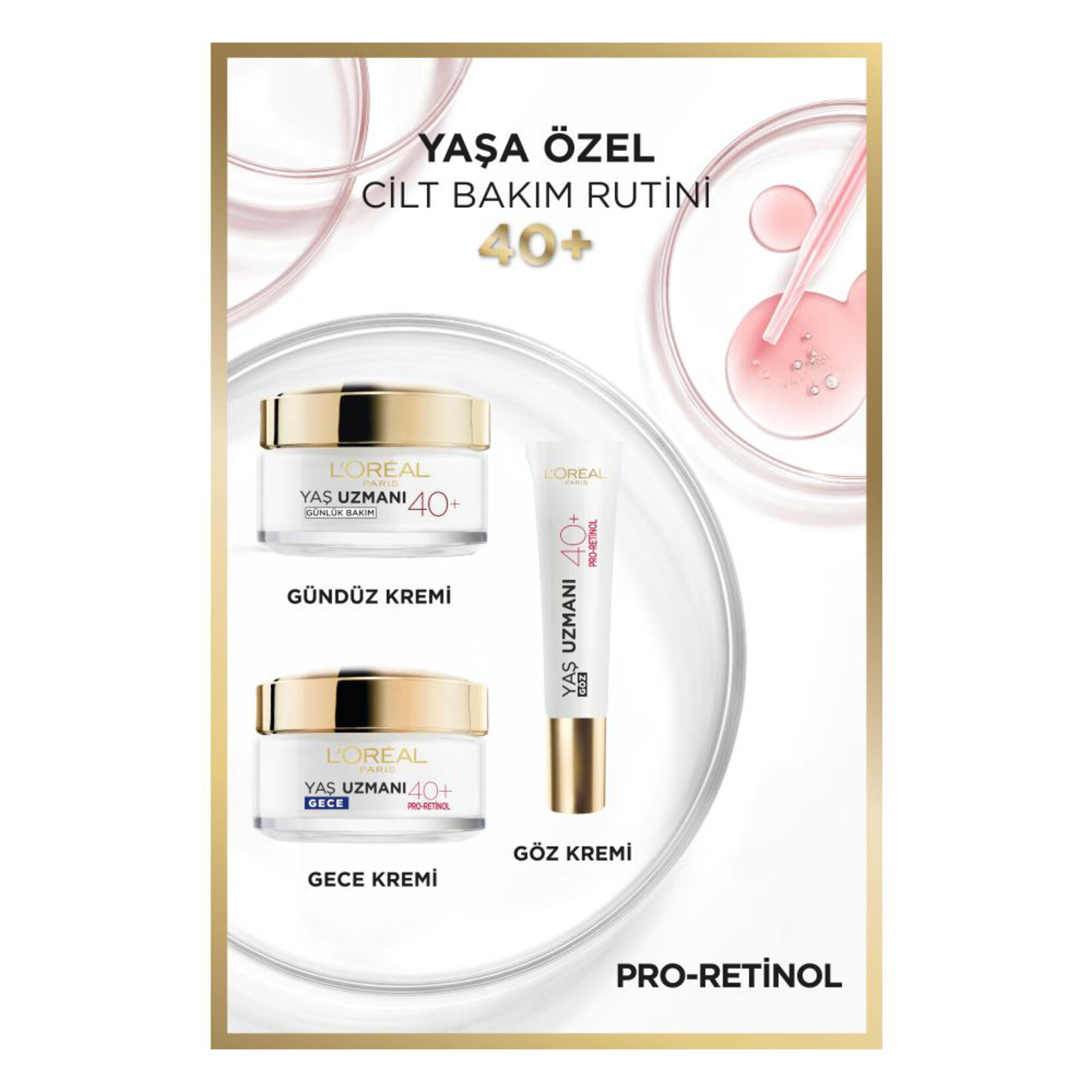 L'Oréal Paris Yaş Uzmanı 40+ Kırışıklık Karşıtı Aydınlatıcı Göz Kremi - Görsel 4