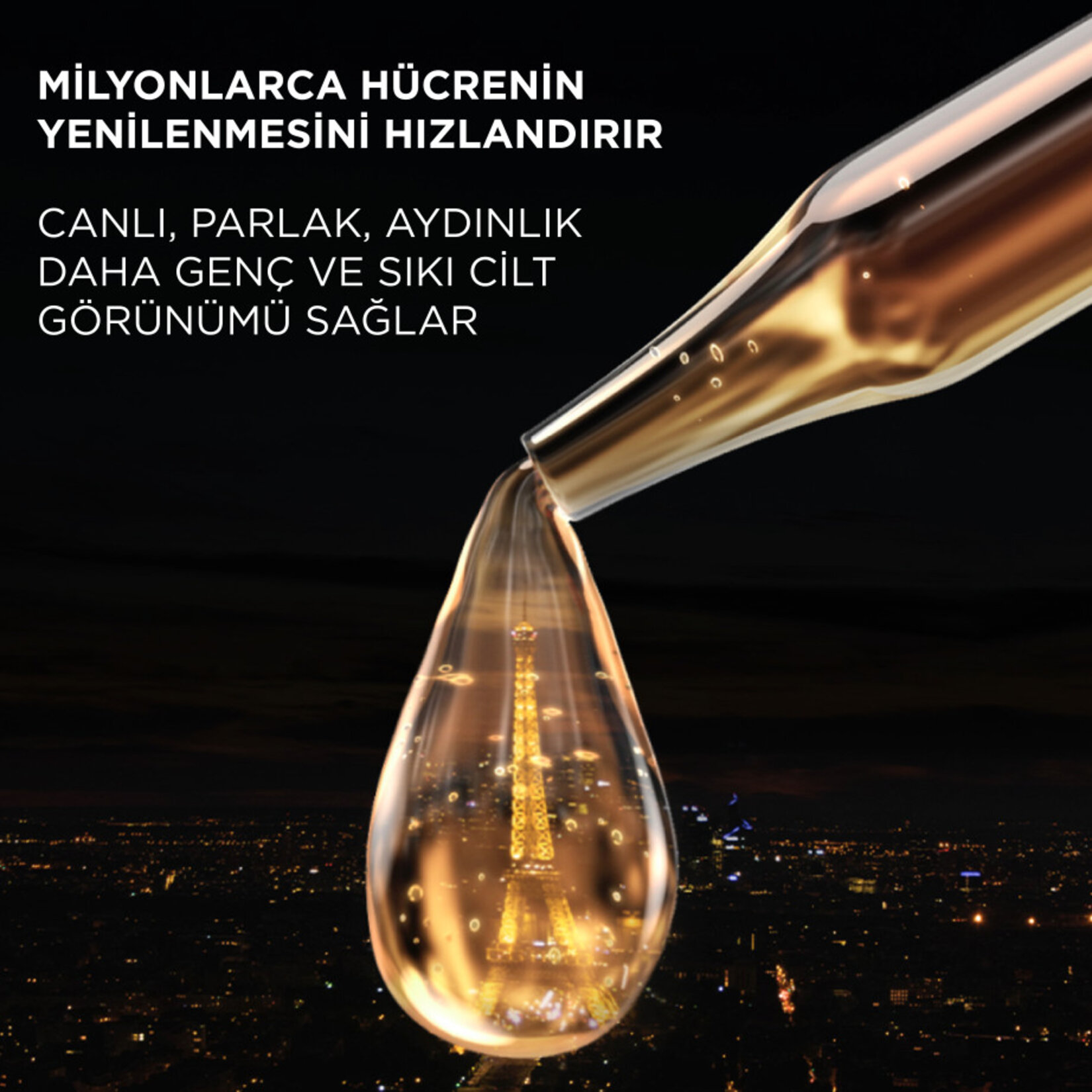 L'Oréal Paris Midnight Serum Cilt Yenileme & Cilt Görünümü Canlandırma Etkili 30 Ml - Görsel 3
