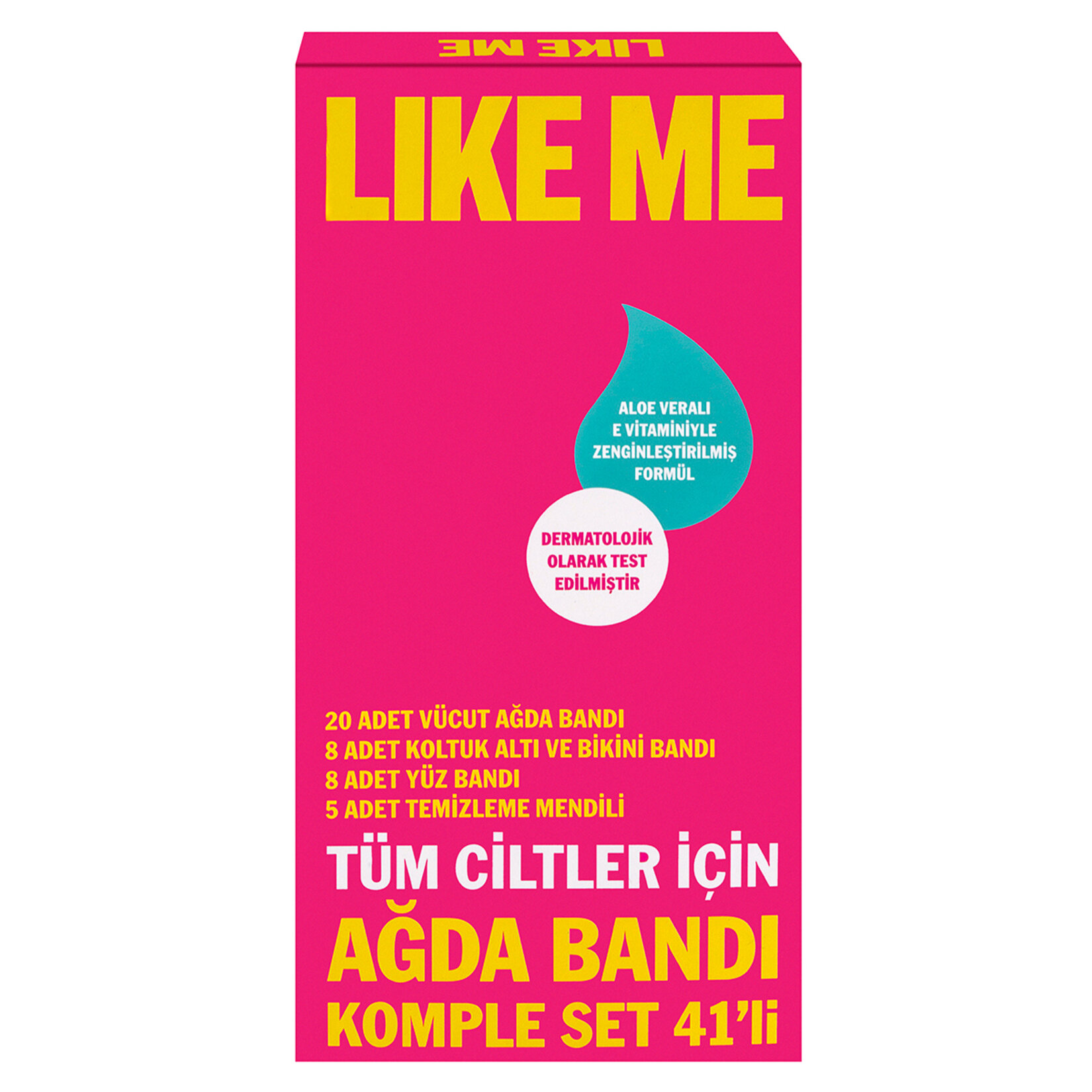 Like Me Tüm Ciltler İçin 41'li Sir Ağda Bandı - Görsel 1