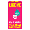 Like Me Tüm Ciltler İçin 24'lü Yüz Ağda Bandı - Görsel 1