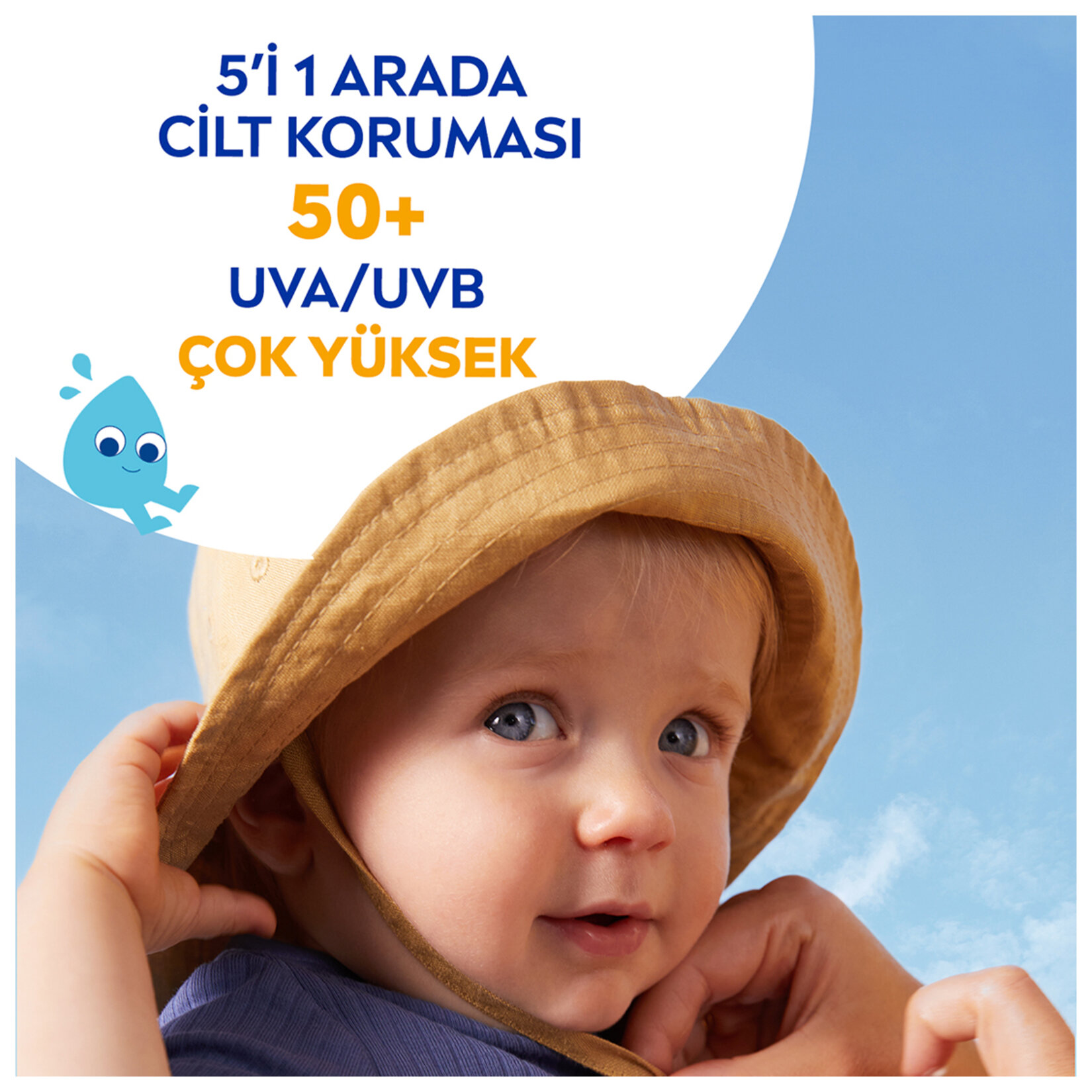 Nivea Sun Bebekler & Çocuklar İçin Hassas Koruma Güneş Spreyi SPF 50 270 ml - Görsel 2