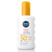 NIVEA SUN SPF50 Hassas Ciltler İçin Güneş Koruyucu Sprey 200 Ml - Görsel 1
