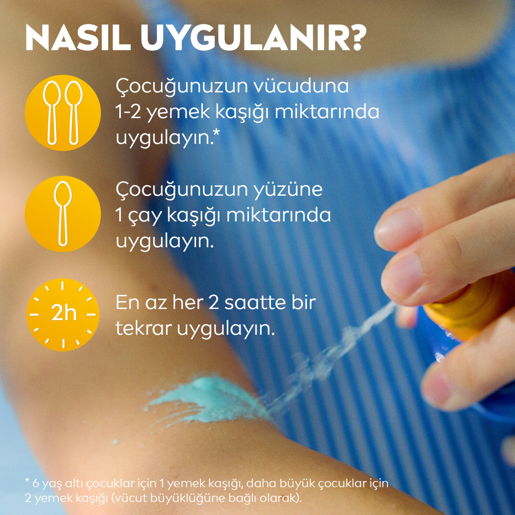 NIVEA SUN SPF50 Çocuklar İçin Yüksek Güneş Koruyucu Vücut Spreyi 200 Ml - Görsel 6