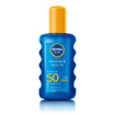 NIVEA SUN SPF50 Güneş Koruyucu ve Ferahlatıcı Transparan Vücut Spreyi 200 Ml - Görsel 1