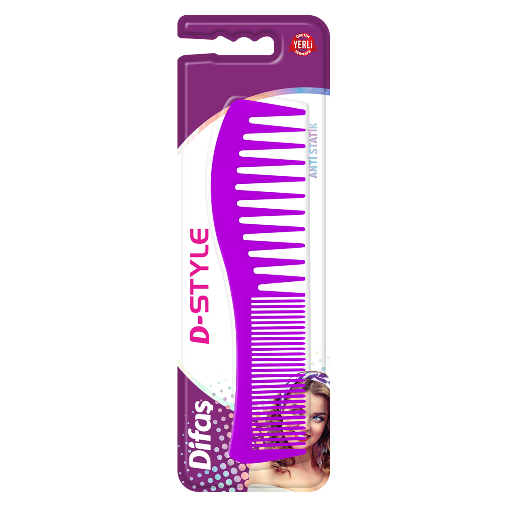 Difaş D-style Çok Amaçlı Tarak 2045 - Görsel 2