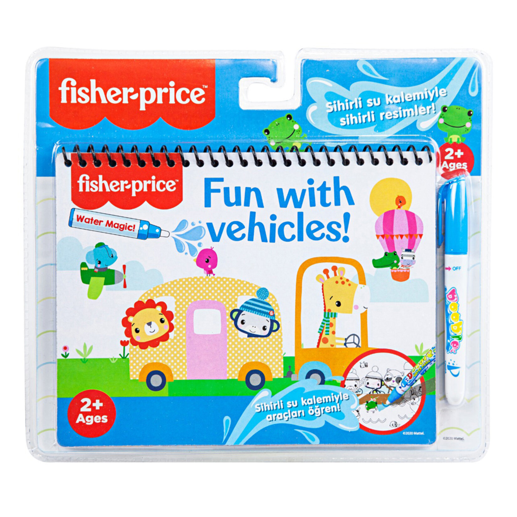 Fisher Price Lisanslı Suyla Boyama Kitabı - Görsel 2