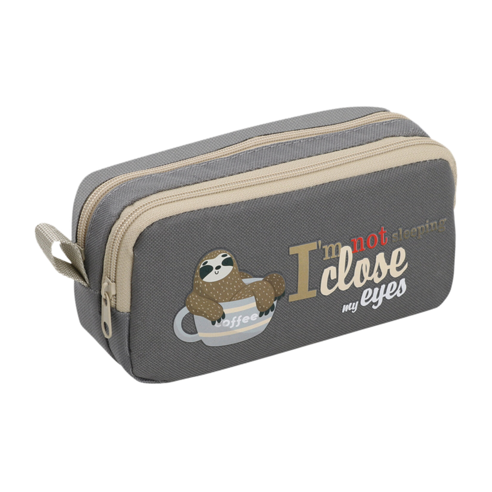 Brick Bag Çift Gözlü Kalem Çantası - Görsel 3