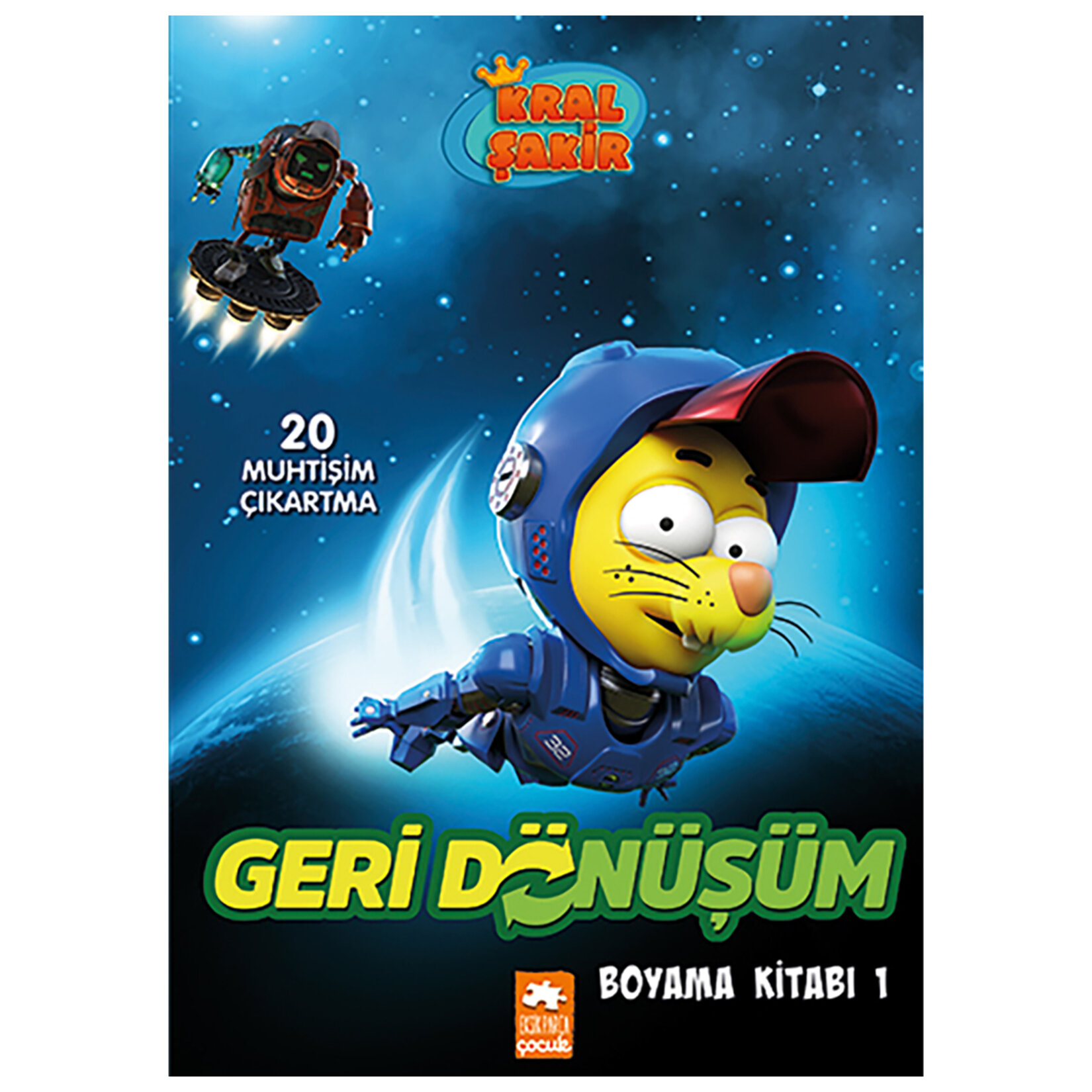 Kral Şakir Geri Dönüşüm Boyama Kitabı - Görsel 1