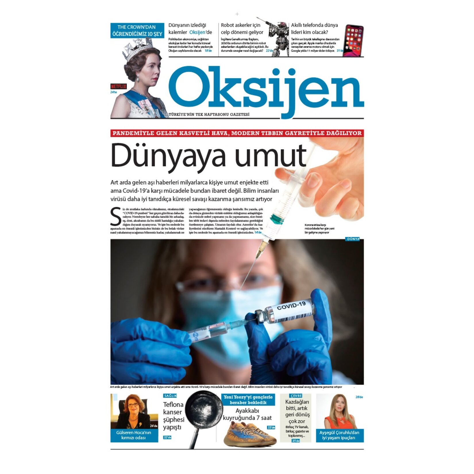 Haftalık Oksijen - Görsel 1