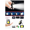 Finehome Multi-Fonksiyonel Şarj Edilebilir Anahtarlık Mini Led Fener - Görsel 2