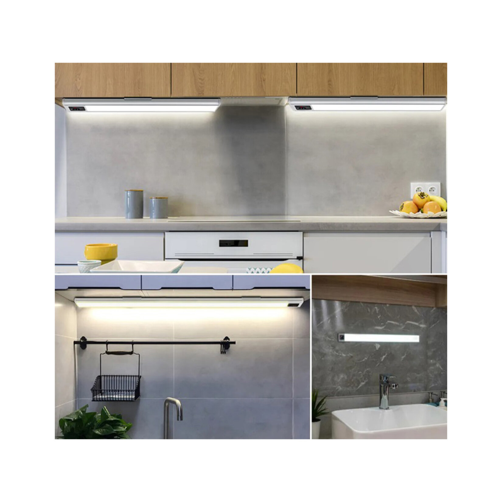 i'think Hareket Sensörlü Usb Şarjlı Led Işık 30 Cm - Görsel 3