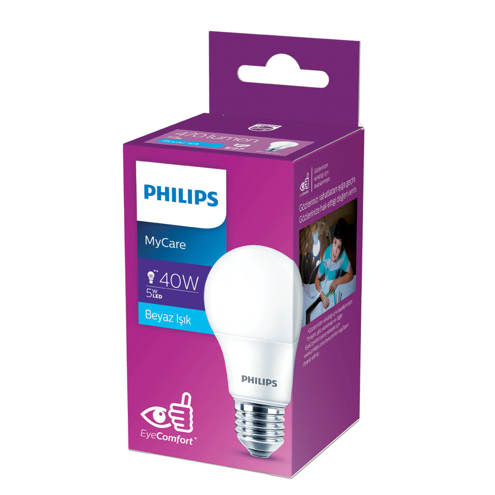 Philips Ledbulb  5 - 40W E27 6500K Beyaz Işık