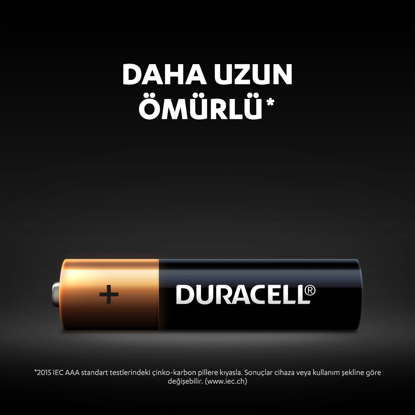 Duracell Alkalin AAA İnce Kalem Pil, 1,5V (LR03 / MN2400), 4’lü Paket - Görsel 3