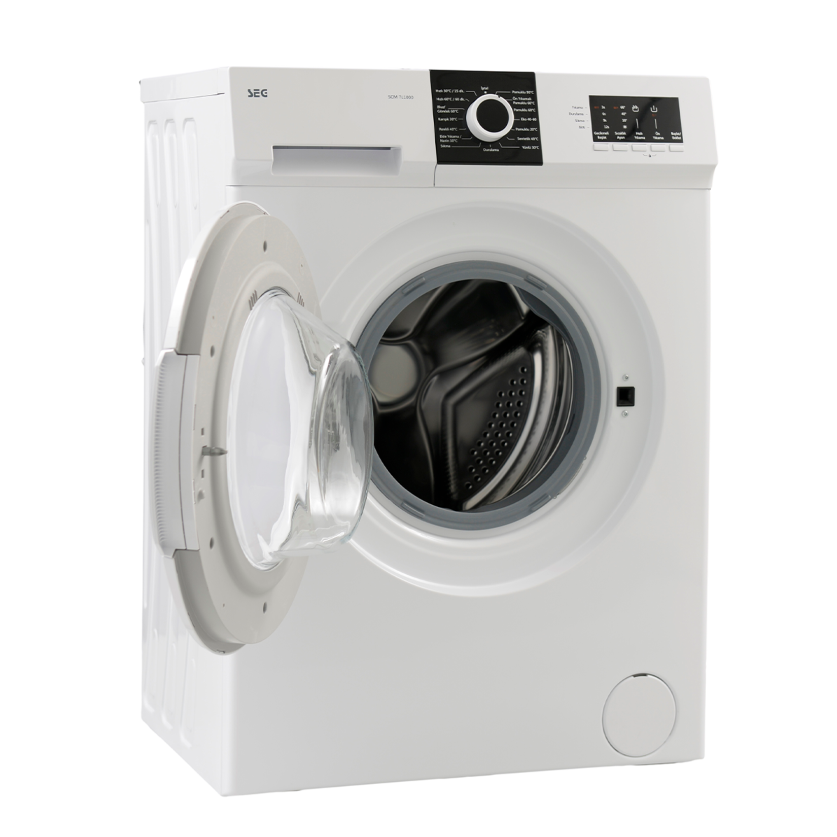 Seg SCM 7L1000 7 Kg / 1000 Devir Çamaşır Makinesi - Görsel 3